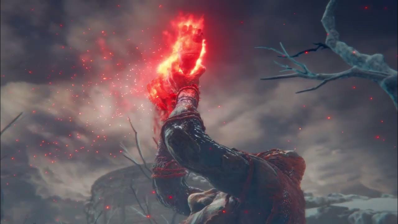 ELDEN RING géant de feu première essai YouTube