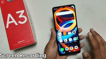 Redmi a3 5g Screen Recording Kaise Kare || How To Record Screen Record In Redmi a3 5g