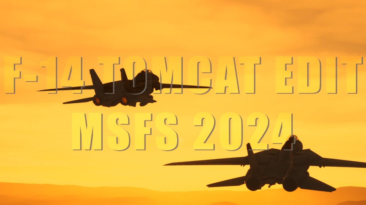 F-14 TOMCAT EDIT | MICROSOFT FLIGHT SIMULATOR 2024