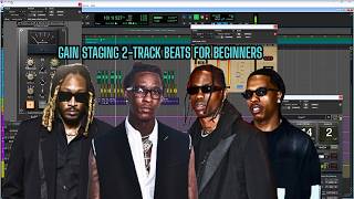How to Gain Stage 2‑Track Beats for Recording Vocals #wavesplugins #gainstaging #recording #mixing