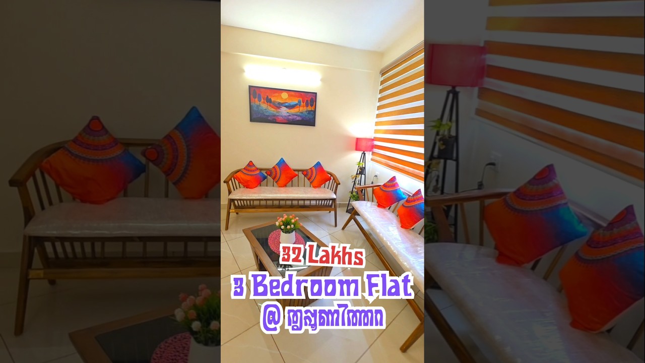 3 Bedroom Flat for Sale @ Thrippoonithra 