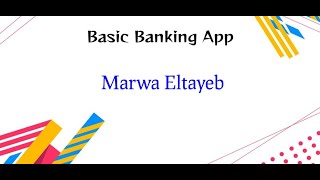 Android Banking app