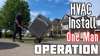 Hvac Ac Install 3 Ton Changeout