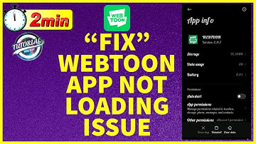 How to Fix Webtoon App Not Loading Issue 2023? Webtoon App Not Working