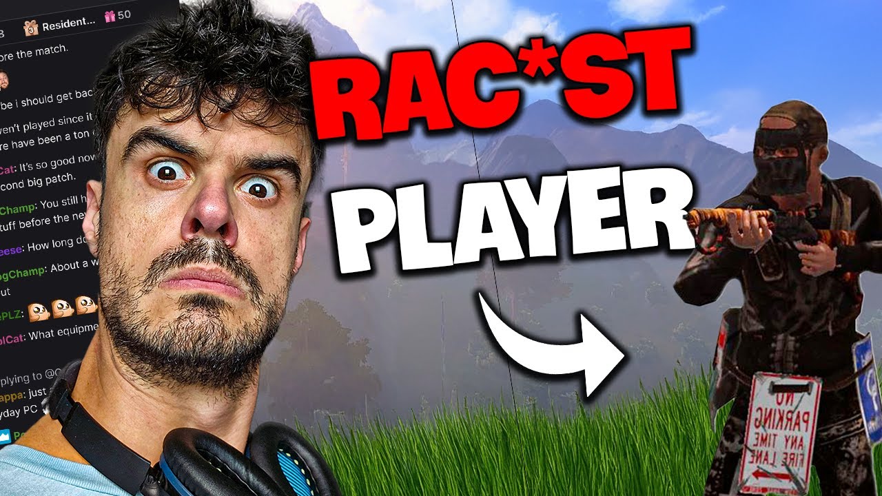 Raiding a RAC*ST Player In RUST