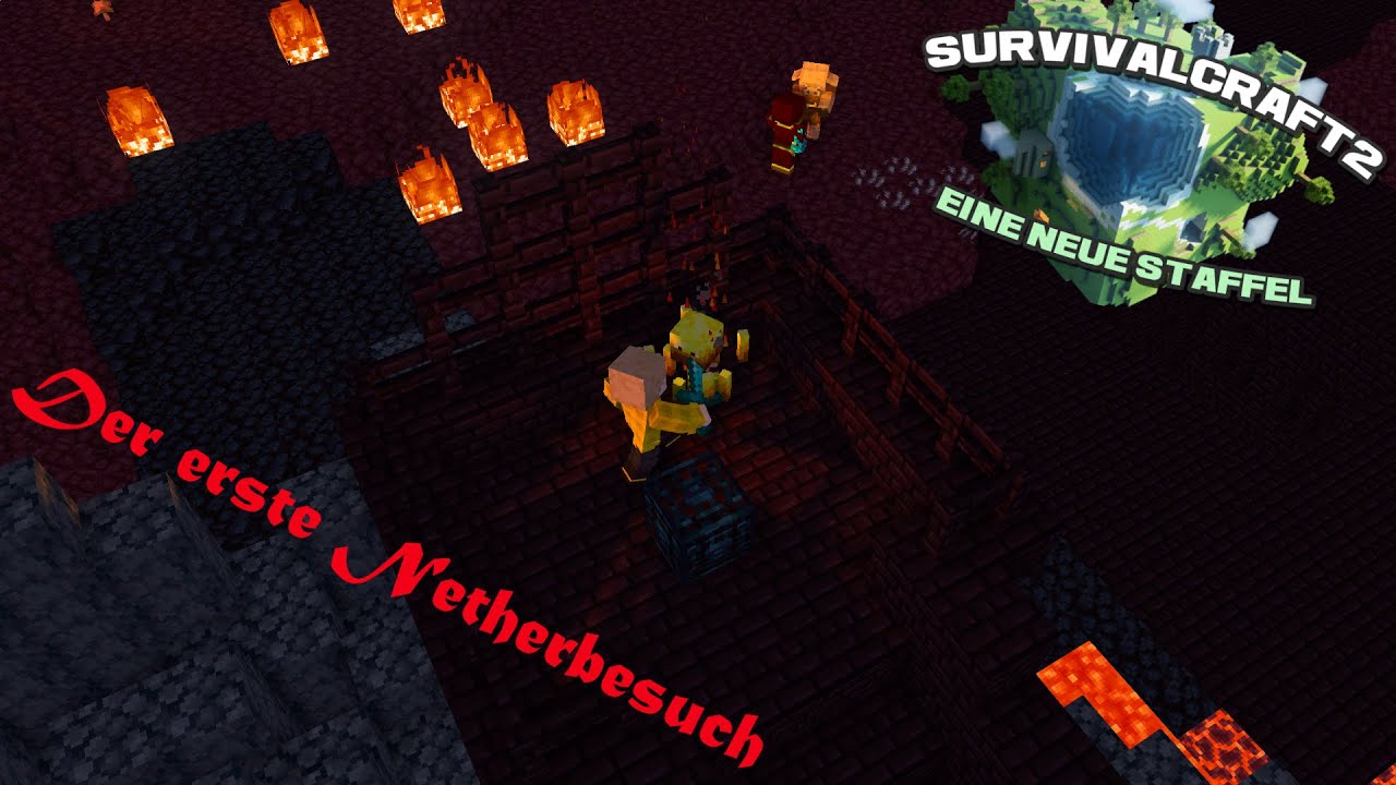 Der erste Nether besuch | SurvivalCraft 2 #2 | Uncut | SiLoHB
