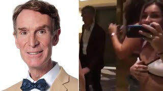 Watch Bill Nye The Science Guy Surprise Girls Twerking In An Elevator