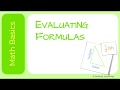 Understanding and Evaluating Formulas