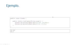 Famous #46. Curso Programación JAVA DESDE CERO - La clase Math: Método min() Net Worth