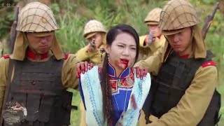 [Anti-Japs Movie] Japs cut off female commander’s tongue, enraging a master who sweeps them down!