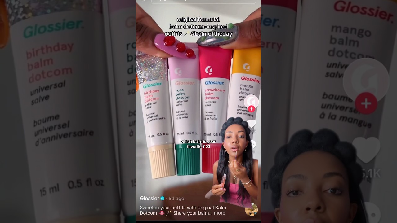 NEW GLOSSIER LIP BALMS ✨💌 