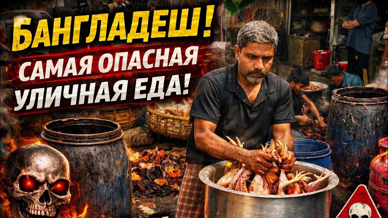 Бангладеш -Самая Опасная Уличная Еда в Мире!