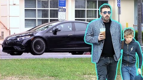 Ben Affleck Gives Samuel A Pep Before School