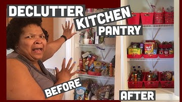 Declutter & Organize the Kitchen Pantry | Dollar Tree