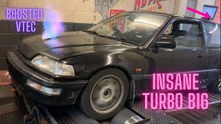 Insane Honda Civic EF Forged B16 Massive Power
