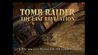 Tomb Raider The Last Revelation Demo - Title Screen
