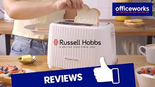 Russell Hobbs Eden 2 Slice Toaster White