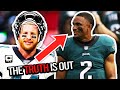 WHAT NOBODY IS Noticing About CARSON WENTZ being BENCHED for JALEN HURTS