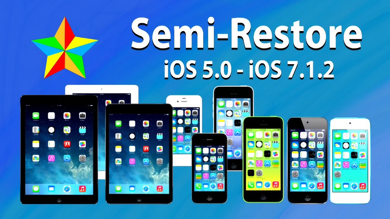 semi restore ios 7.1.2