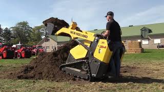 New Holland C314 Mini Track Loader and ML12T Small Articulated Loader at Canada's Outdoor Farm Show