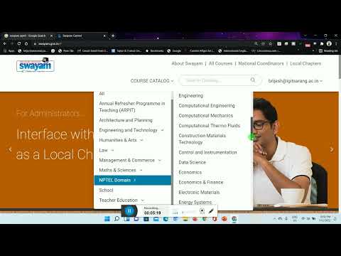SWAYAM NPTEL: How to Login and the Benefits