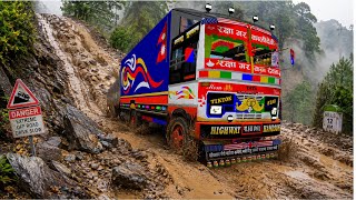 Indian Truck Trip to Extreme Muddy Off-Road | Impossible Hill Climb Adventure 🚛🔥 screenshot 2