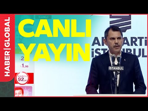 CANLI  | Murat Kurum İstanbul Seçim Sonuçlarını İlk Kez Değerlendiriyor - 2024 Yerel Seçim Sonuçları