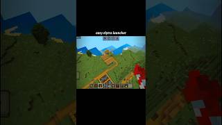 Minecraft Elytra Launcher 🚀 Insane Speed Trick!