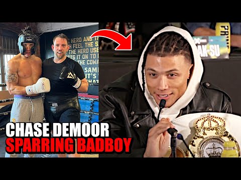 CHASE DEMOOR VS BADBOY BEAMAN FULL SPARRING FOOTAGE!