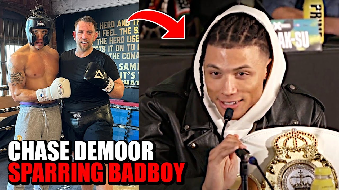 CHASE DEMOOR VS BADBOY BEAMAN FULL SPARRING FOOTAGE!