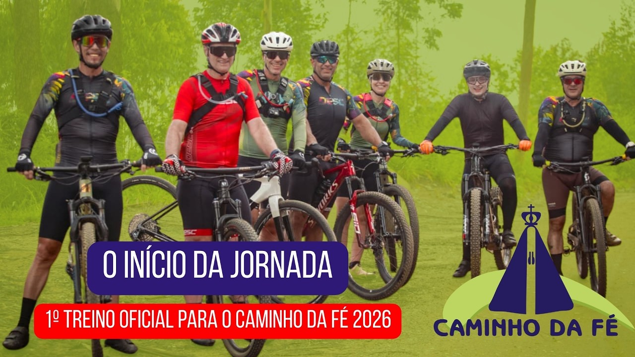 Começou! Nosso 1º pedal rumo ao Caminho da Fé 2026 🚴‍♂️🙏 | Treino + integração + resenha