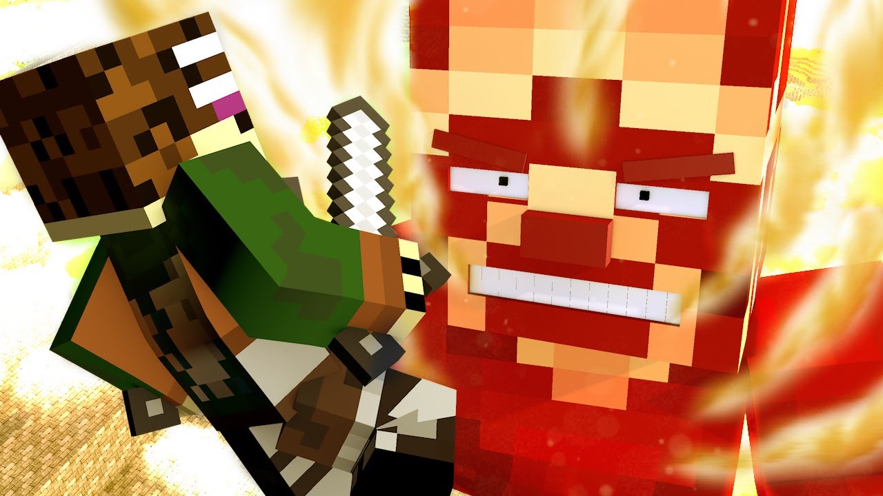 Attack on Minecraft - Minecraft Animation - YouTube