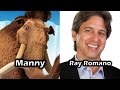 Characters and voice actors  ice age