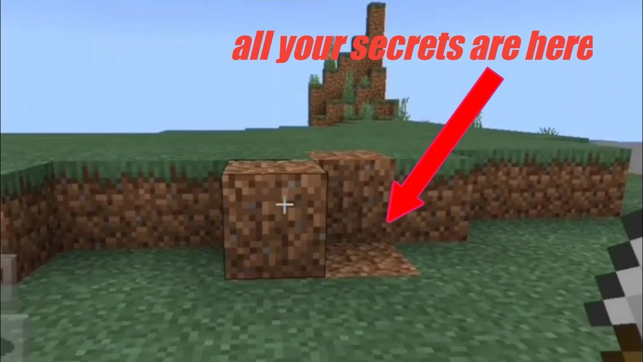 🌟 HOW TO MAKE SECRET BASE IN MINECRAFT BEDROCK EDITION 2 YouTube
