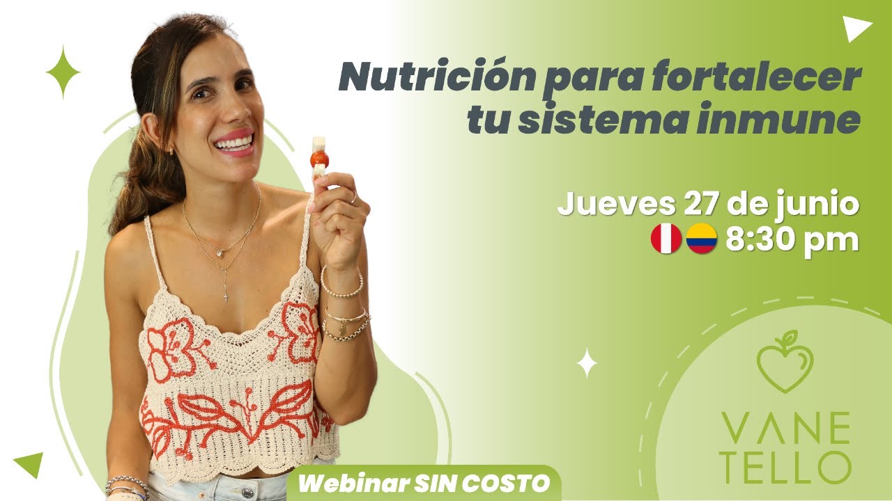 Nutrición para fortalecer tu sistema inmune - YouTube