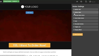 InstaBuilder 2.0 Button Settings Overview