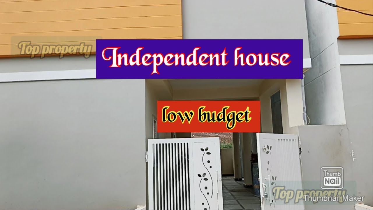 Independent house for sale 80 sq yards || Beautiful house G+1low budget ...
