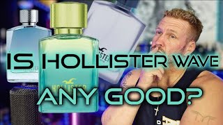 Four of the Hollister wave fragrances