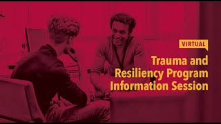Information Session: Master of Arts in Criminal Justice, Trauma and Resiliency Certificate