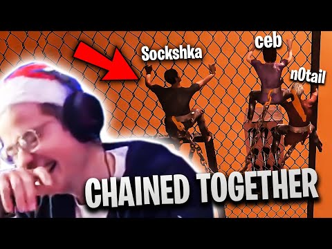 When N0tail gets CHAINED TOGETHER with CEB & Sockshka 🙃