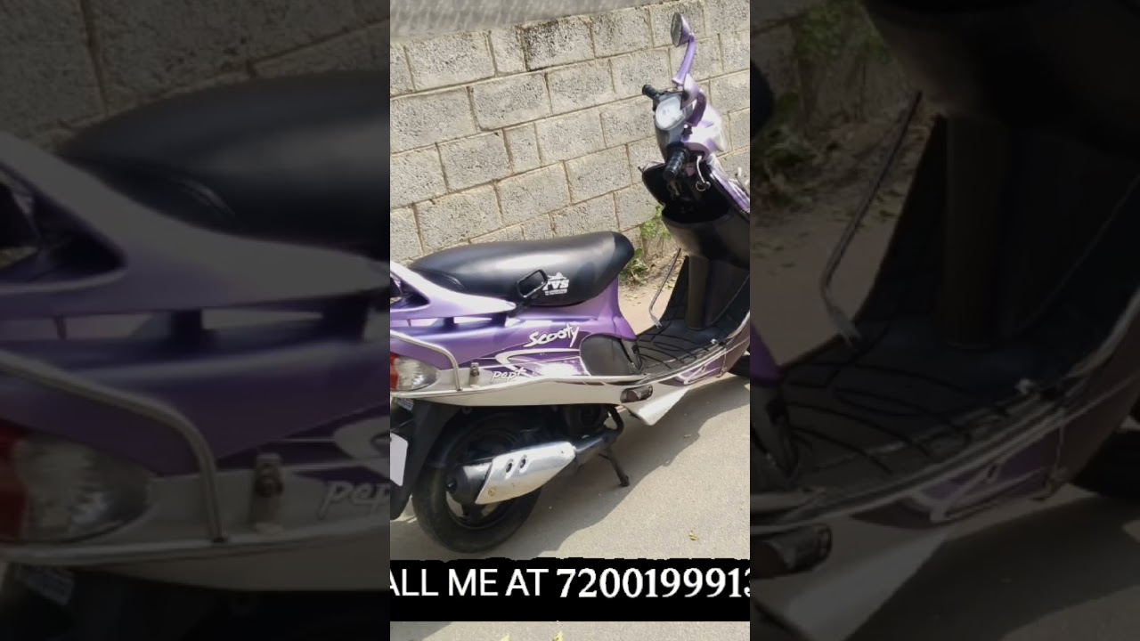 TVS SCOOTY PEP+ 2018 WITH GOOD CONDITION, SINGLE OWNER 🤙CONTACT AT : 7200199913 LOCATION: TIRUPATTUR