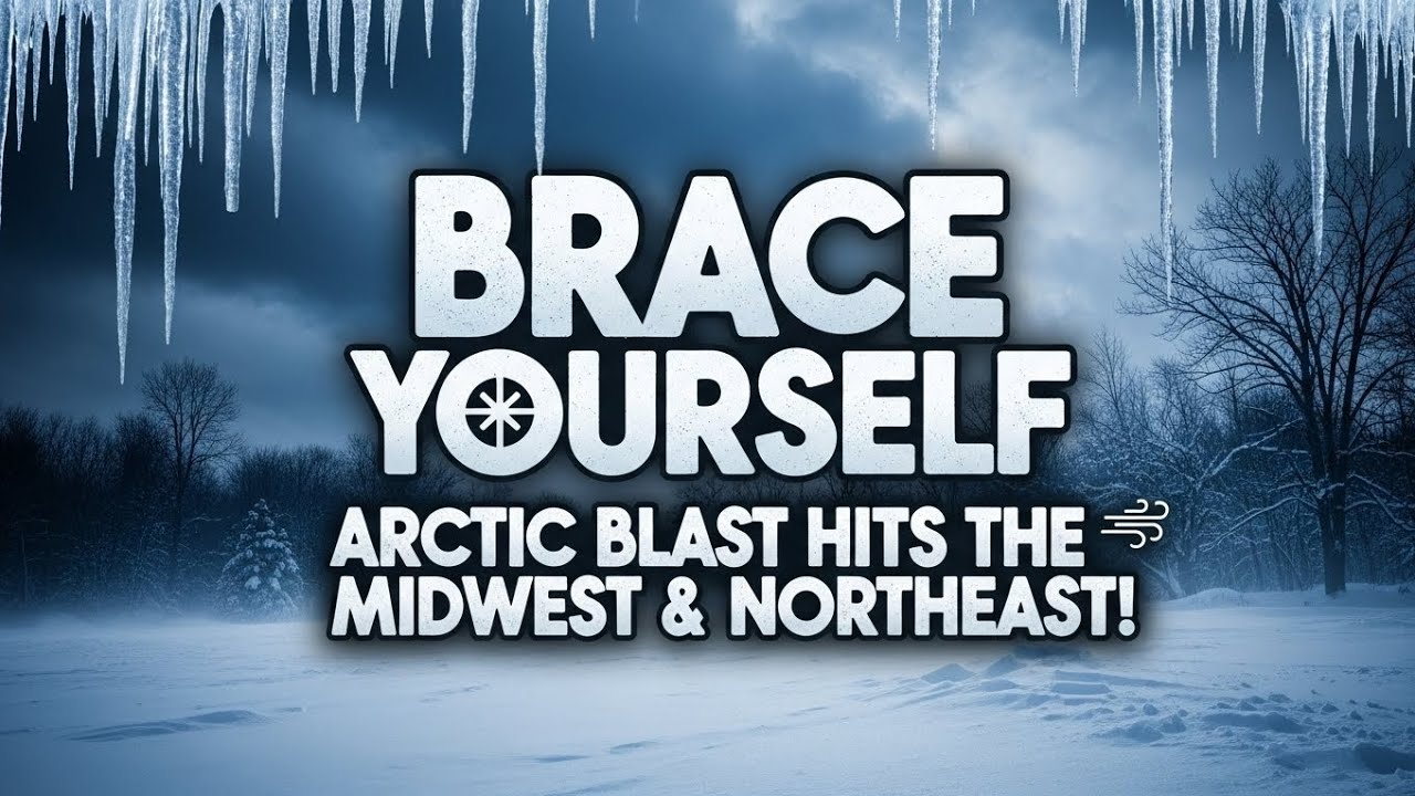 Brace Yourself: Arctic Blast Hits the Midwest & Northeast! - YouTube