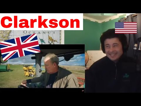 American Reacts Jeremy Clarkson's Giant Tractor Causing Chaos for 7 Minutes