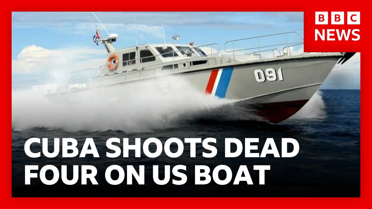 Cuban border guards shoot dead four people on US-registered speedboat | BBC News