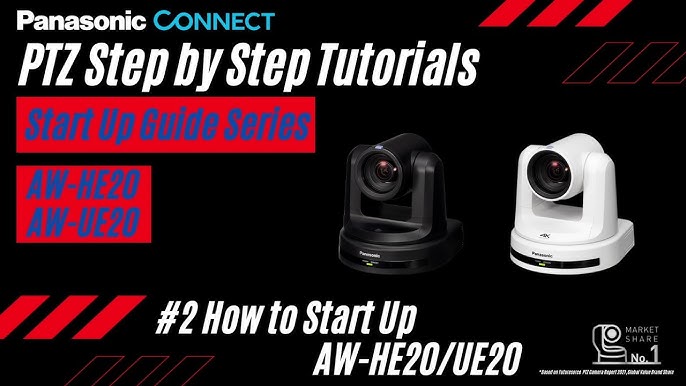 How to Start Up AW-UE40/UE50/UE80 | Panasonic PTZ Step by Step Tutorials  "Start Up Guide Series" #1 - YouTube