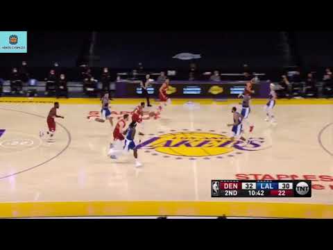 Lesión de Facu Campazzo - Los Angeles Lakers vs. Denver Nuggets 05/02/21