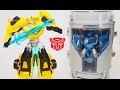 Decepticon Island Showdown! Transformers Robots in Disguise Clash Bumblebee VS Steeljaw Battle