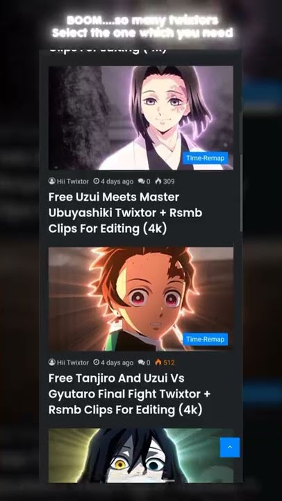 How To Get 4K Anime Clips For Edits