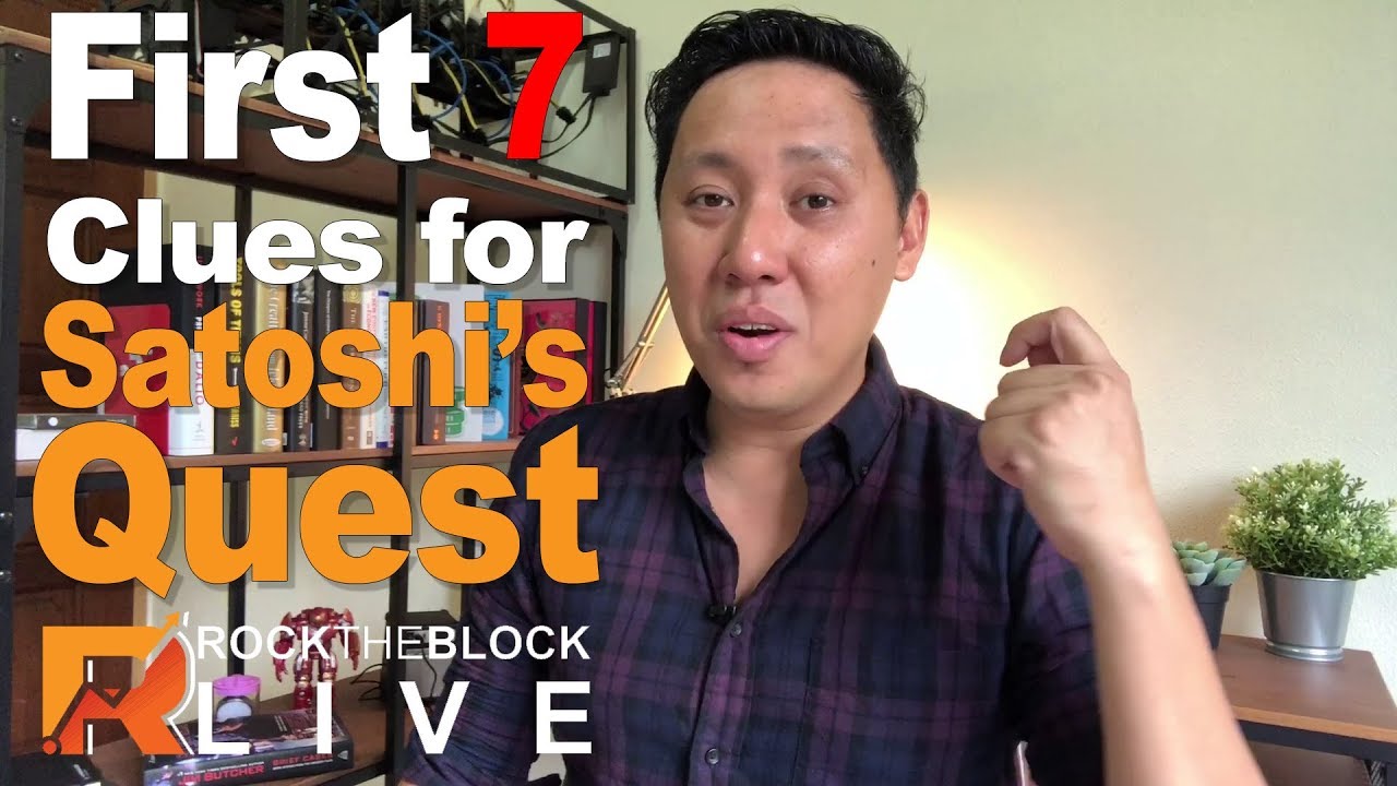 First 7 Clues For Satoshi's Quest - YouTube