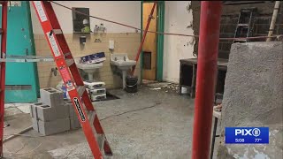 Crews work to repair damage caused by Ida in NYC schools